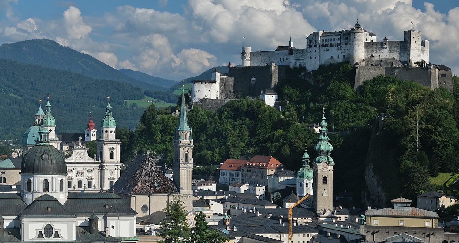 Salzburg, well worth a trip during your summer holidays.
