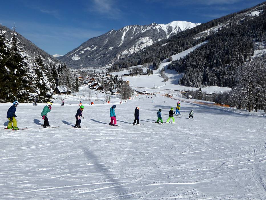 Vacances de ski adaptées aux enfants dans le Riesneralm
