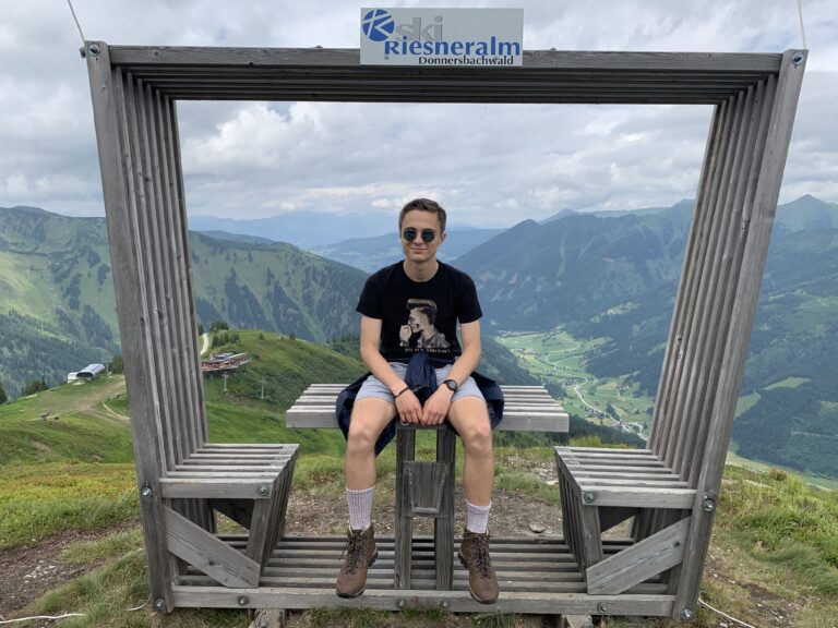 Squarechair at the Riesneralm in Donnersbachwald
