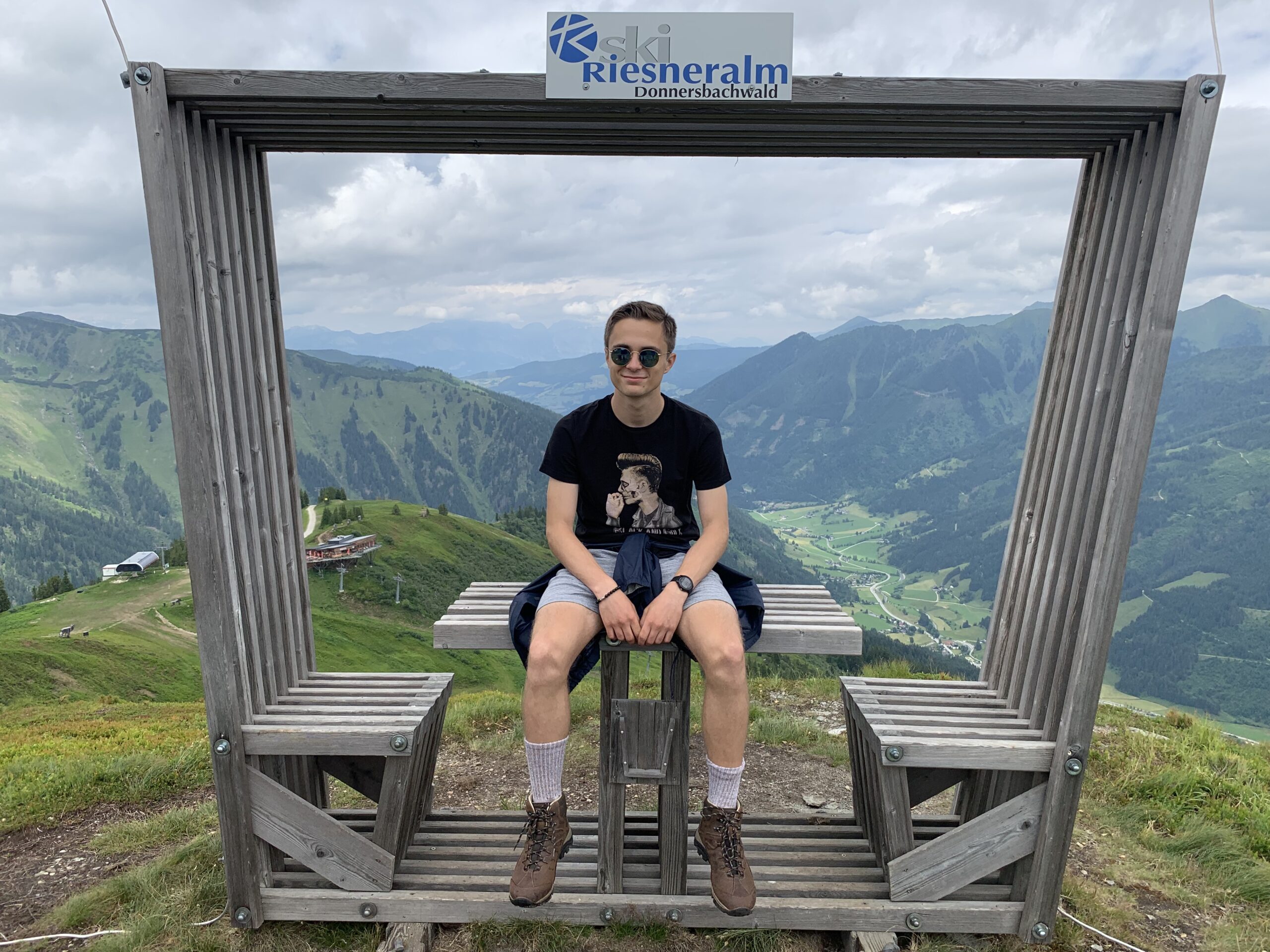 Squarechair auf der Riesneralm in Donnersbachwald